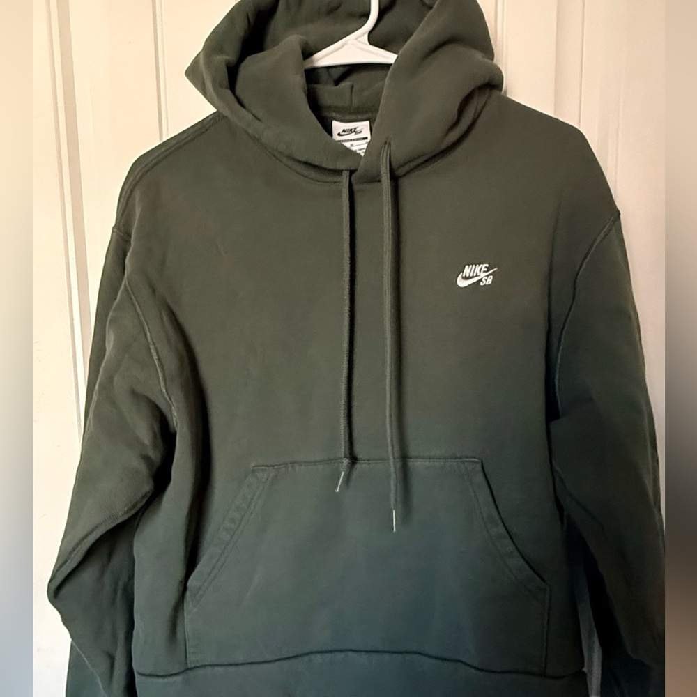 Nike Men's Olive Green Sweatshirt Sz M